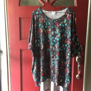 LuLaRoe Arrows Irma Top